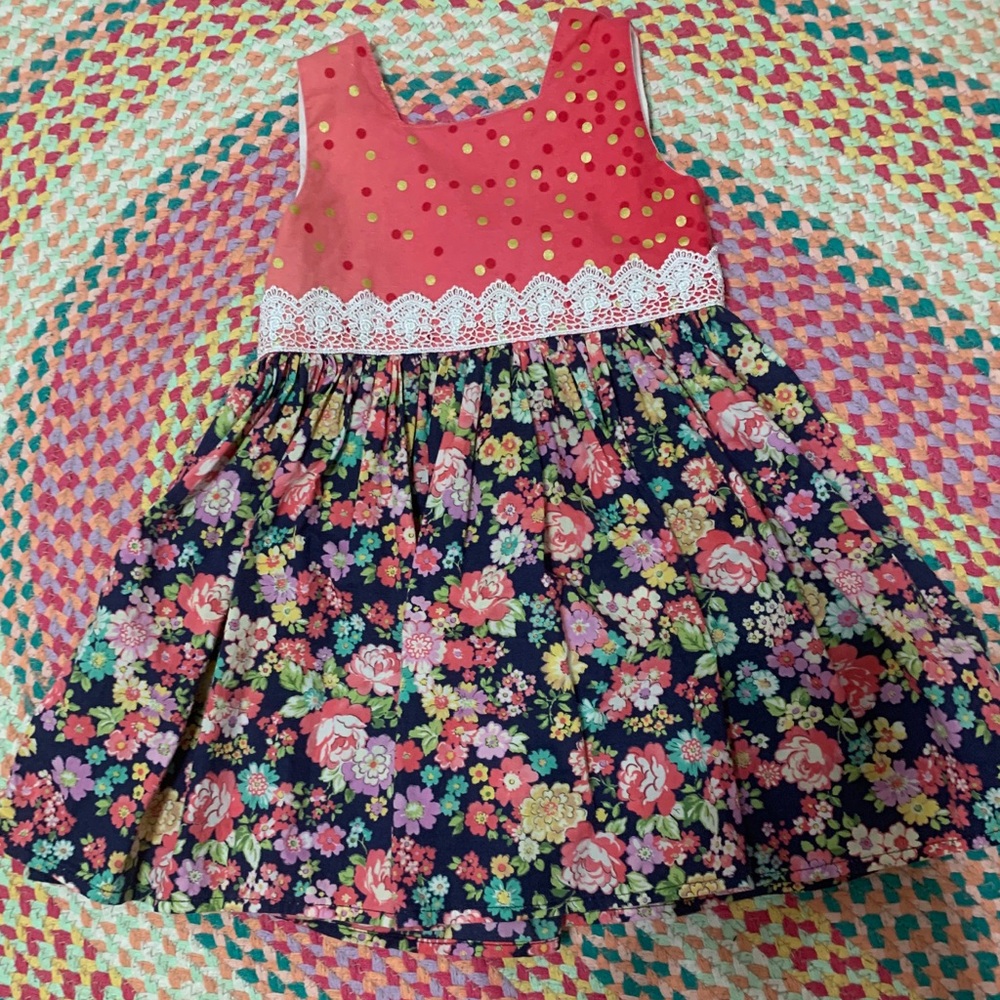 Smocked boutique style dress